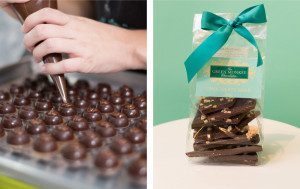 Chocolate Ganache and Chocolate Bark by The Green Monkey Chocolatier in Barbados