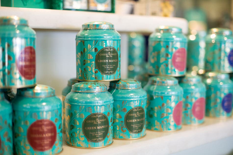 Barbados Fine Teas at The Green Monkey Chocolatier airport boutique