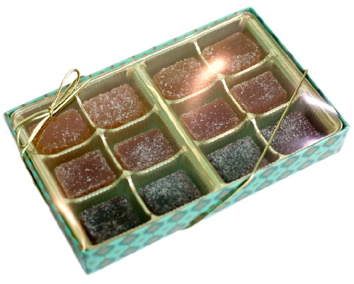 Pate de Fruits (Fruit Jellies) made by the Green Monkey Chocolatier