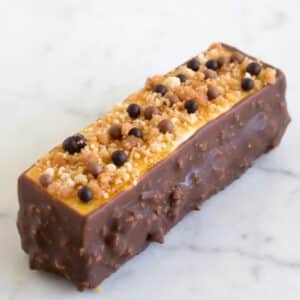 salted caramel s'mores bar by The Green Monkey Chocolatier