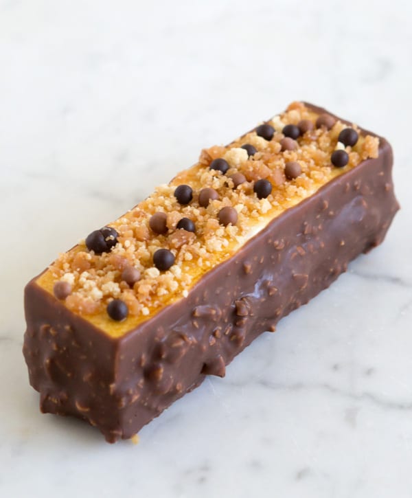 salted caramel s'mores bar by The Green Monkey Chocolatier
