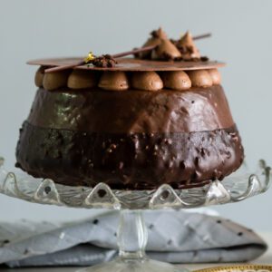 Large Chocolate Guiness Cake